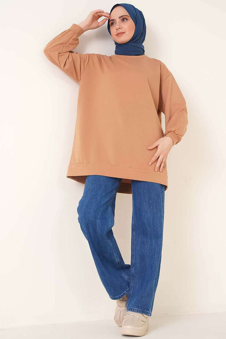 BNG Women Tunic Sweat Camel - Clermont