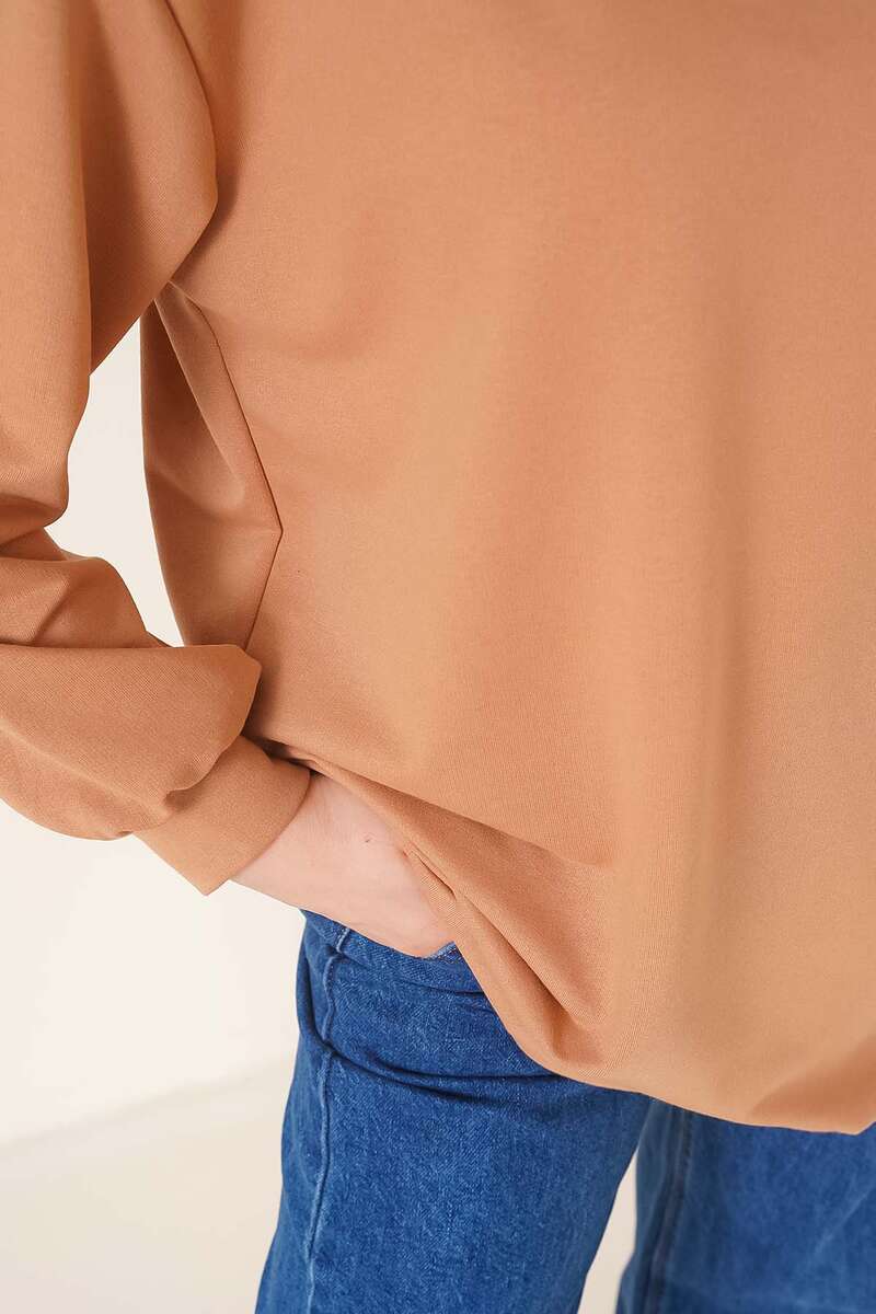 BNG Women Tunic Sweat Camel - Clermont