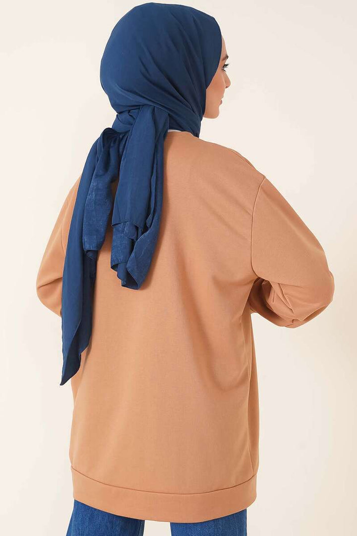 BNG Women Tunic Sweat Camel - Clermont