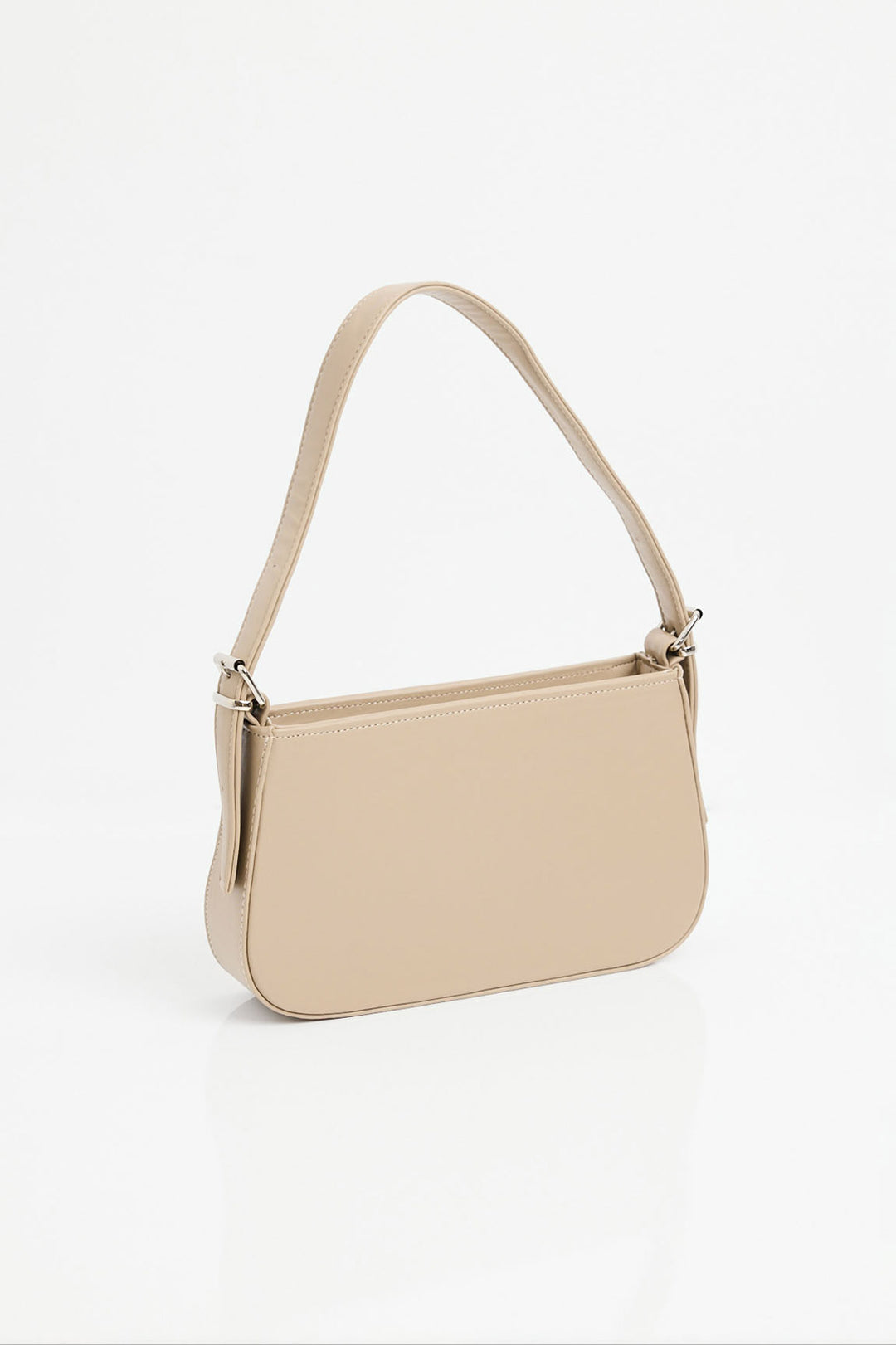 BGD Women Straight Handle Shoulder Bag - Beige - Avondale