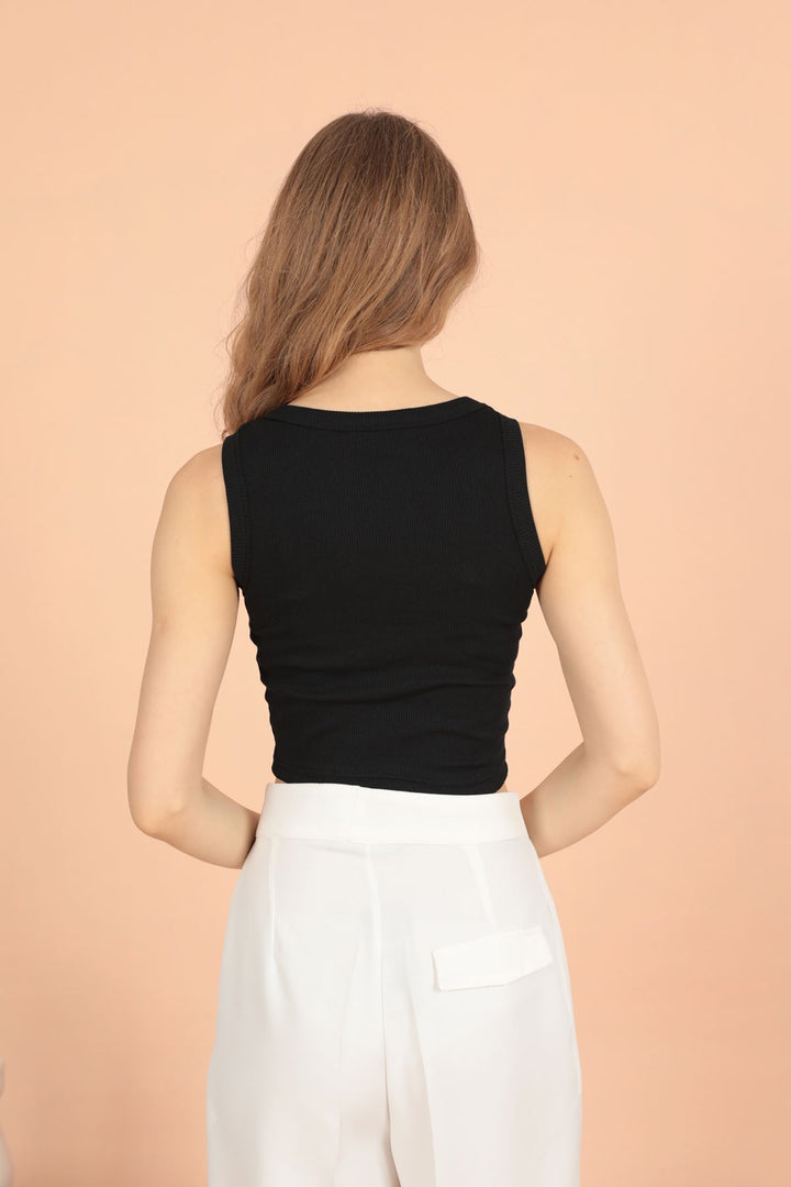 KKT Game Over Embroidered Women's Blouse-Black - Torrelavega