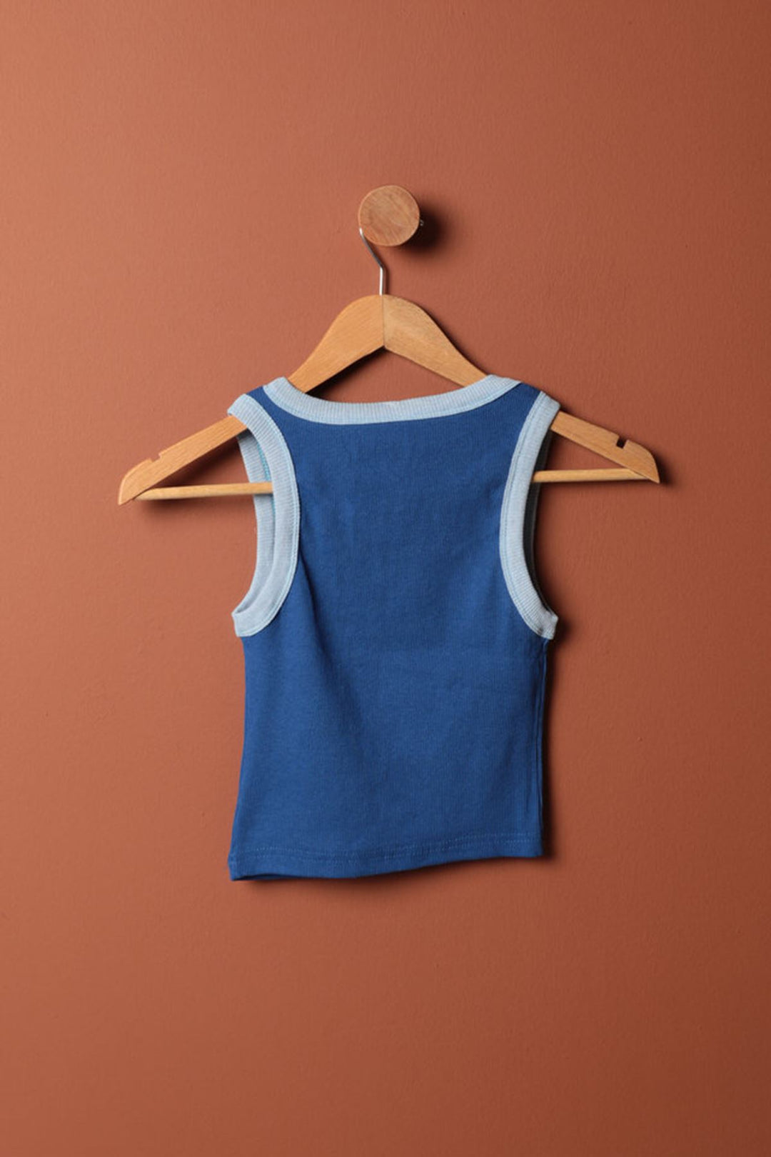 KKT Camisole Fabric Halter Collar Women's Blouse-Royal - Victoria