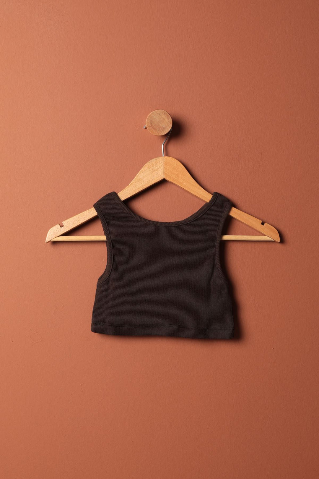 KKT Camisole Fabric Sleeveless Women's Blouse-Brown - Moncton
