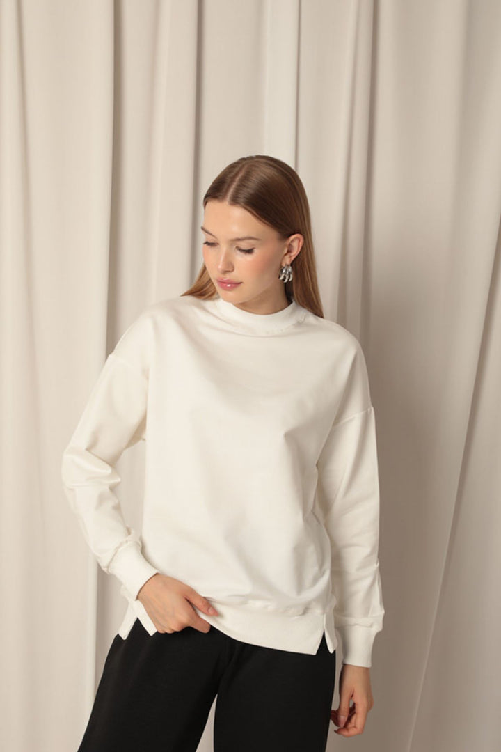 KKT Two Yarn Fabric Women's Ecru Sweat - Leipzig