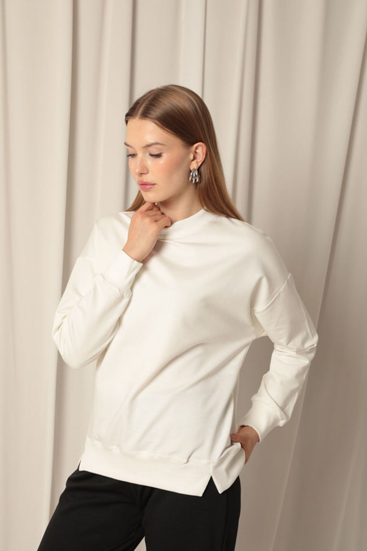 KKT Two Yarn Fabric Women's Ecru Sweat - Leipzig