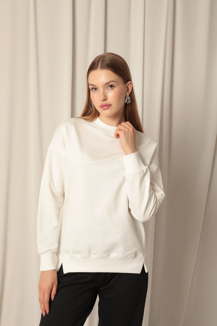 KKT Two Yarn Fabric Women's Ecru Sweat - Leipzig