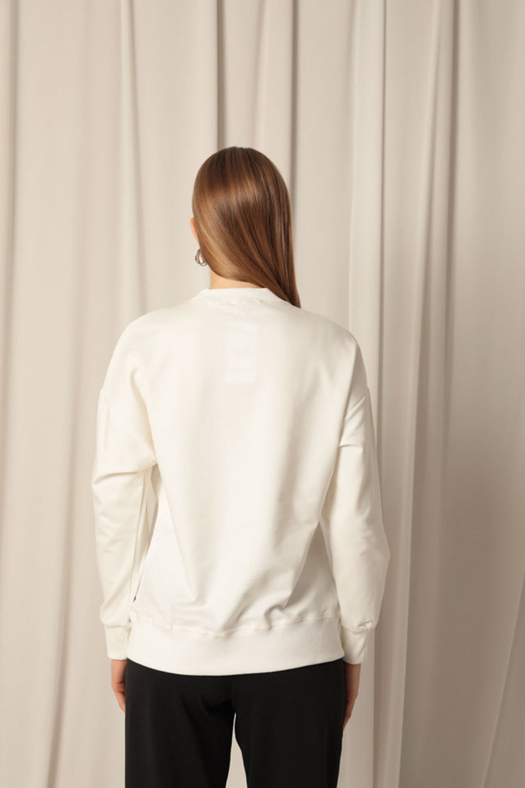 KKT Two Yarn Fabric Women's Ecru Sweat - Leipzig