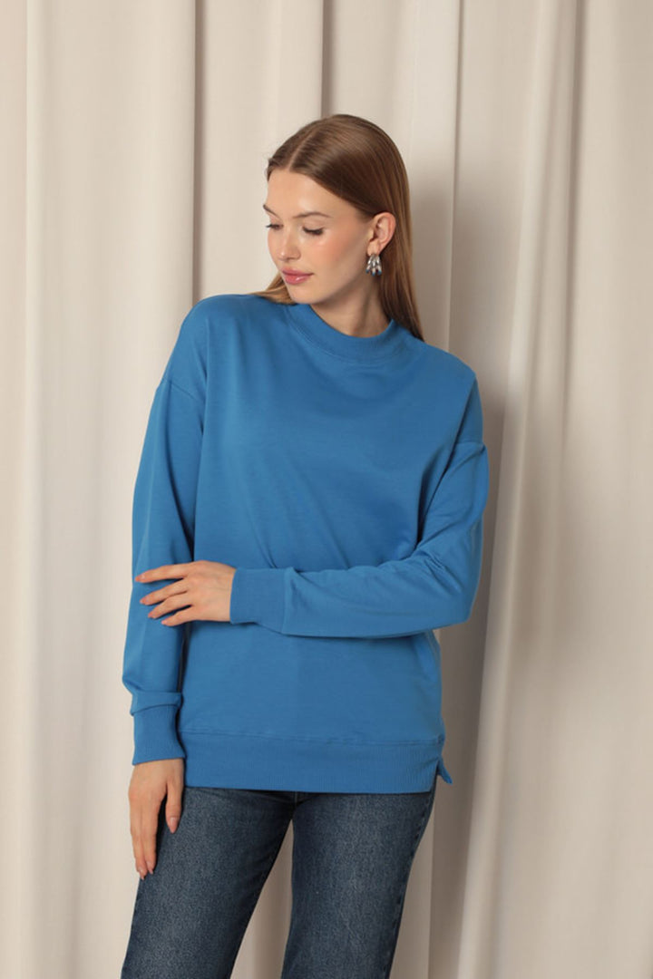 KKT Two Yarn Fabric Women's Saxe Sweat - Laval
