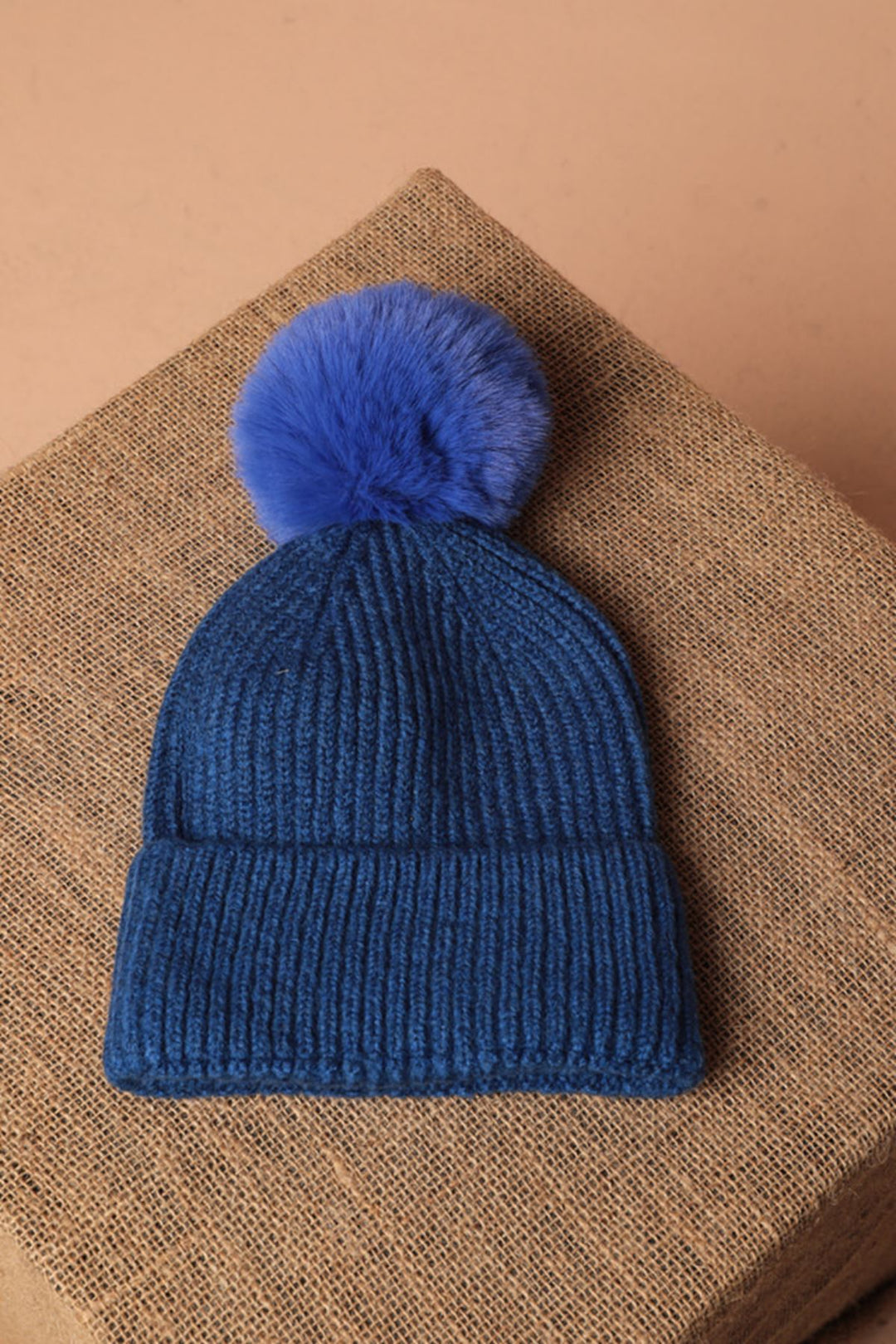 KKT Pompom Women's Saxe Beret - Zwijndrecht