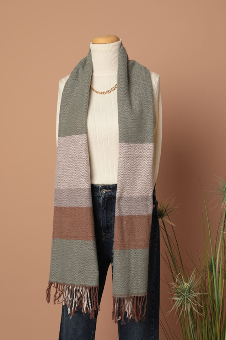 KKT Soft Texture Women's Mint Shoulder Shawl Scarf - Anaheim