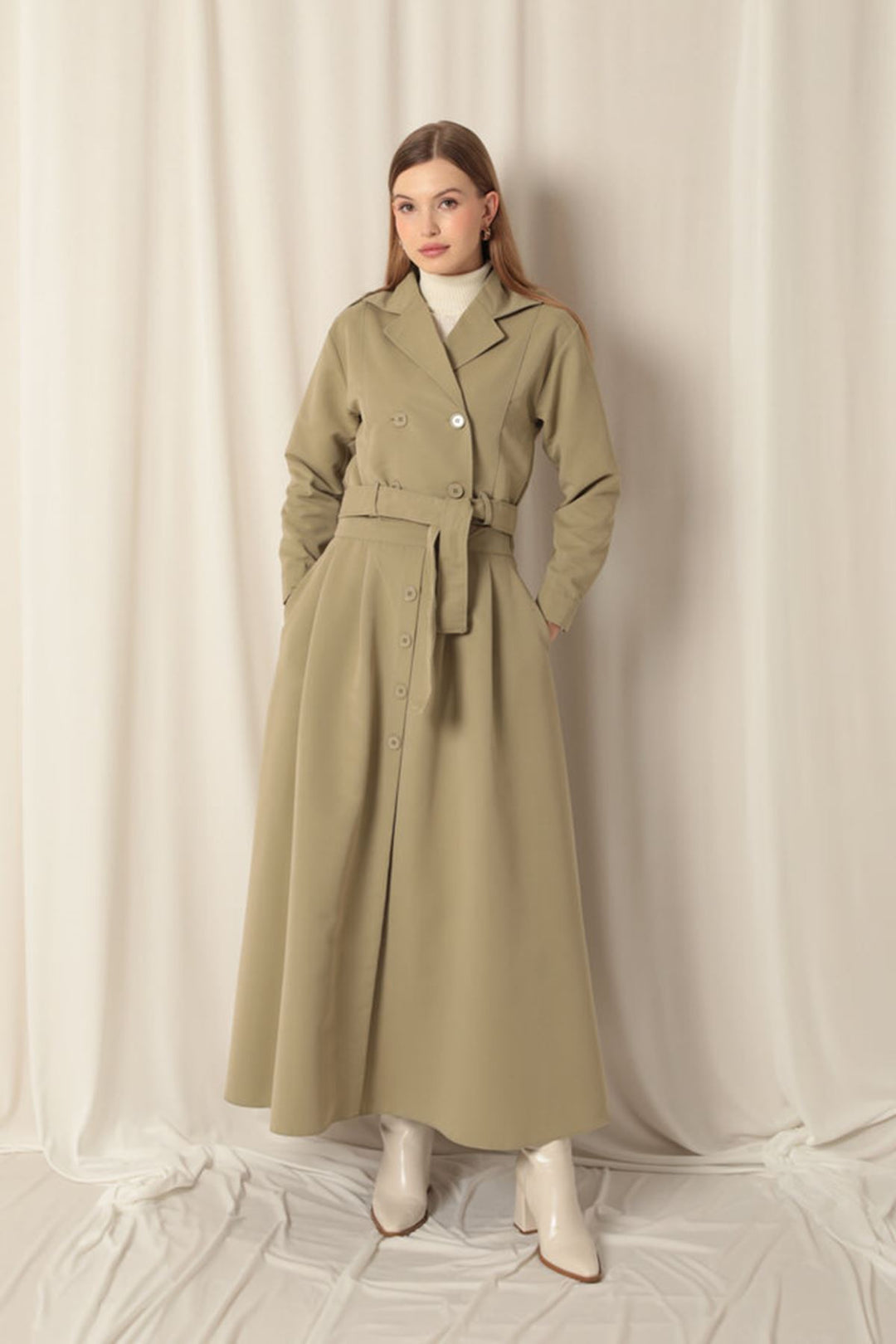 KKT Torino Fabric Women's Mint Skirt Suit - Brampton