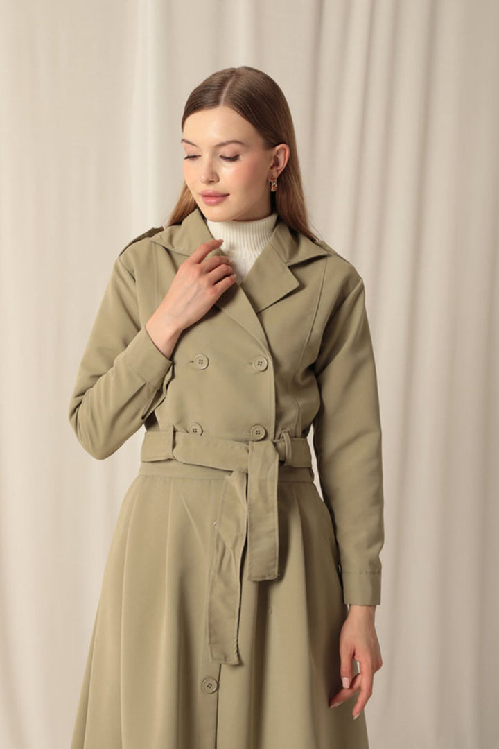 KKT Torino Fabric Women's Mint Skirt Suit - Brampton