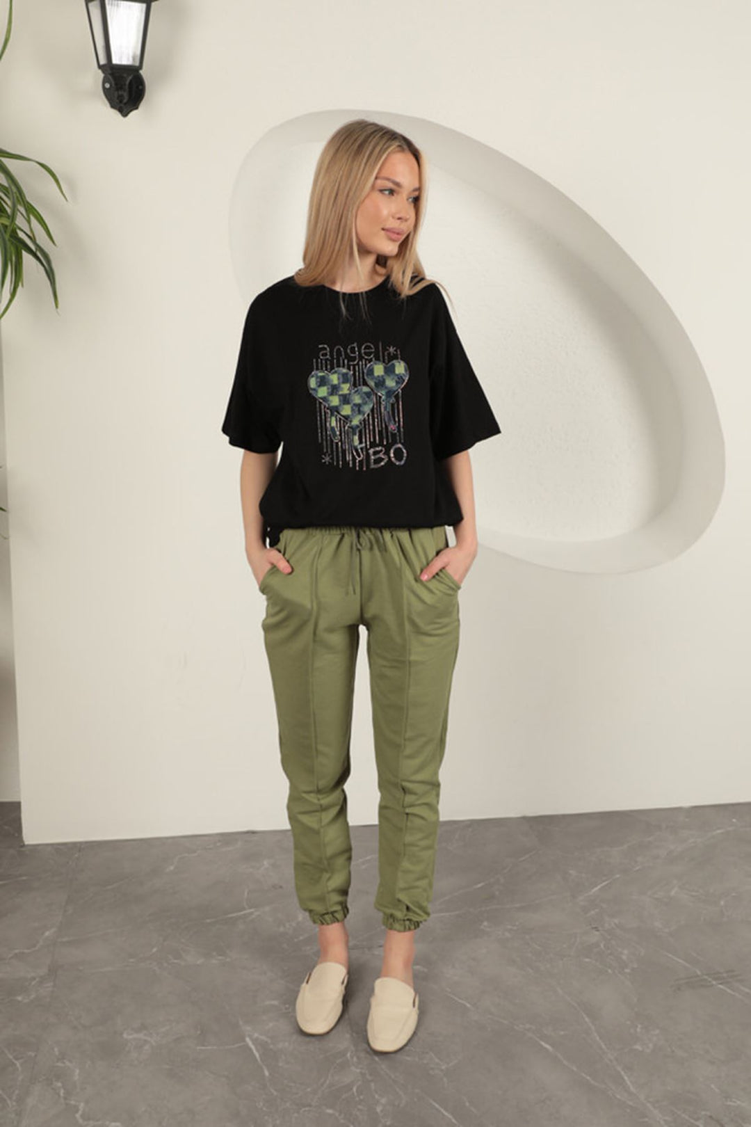 KKT Women's Tracksuit-Khaki - Bergamo