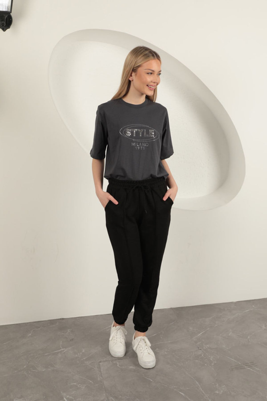 KKT Women's Tracksuit-Black - Charlottesville
