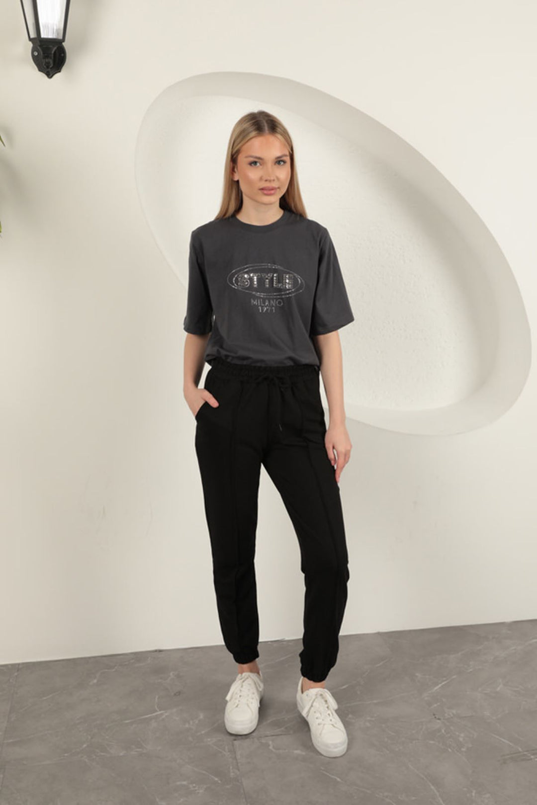 KKT Women's Tracksuit-Black - Charlottesville