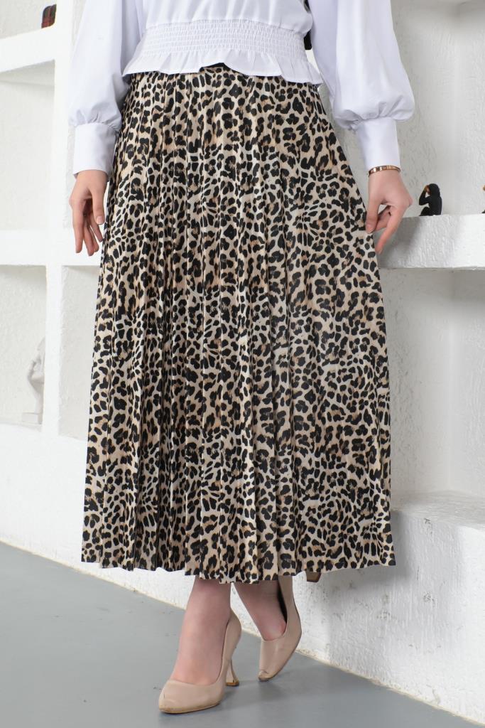 BNG Women Leopard Pattern Skirt Leopard - Clermont