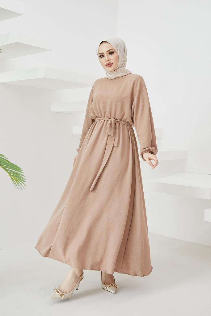 BNG Women Aerobin Hijab Dress Beige - Clermont