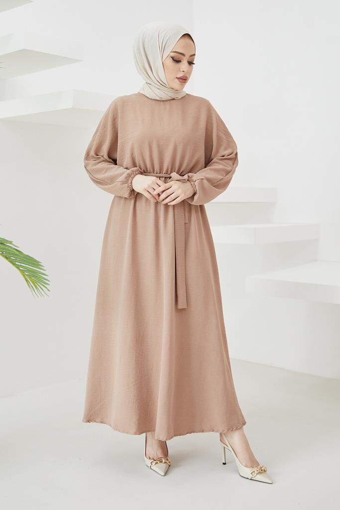 BNG Women Aerobin Hijab Dress Beige - Clermont