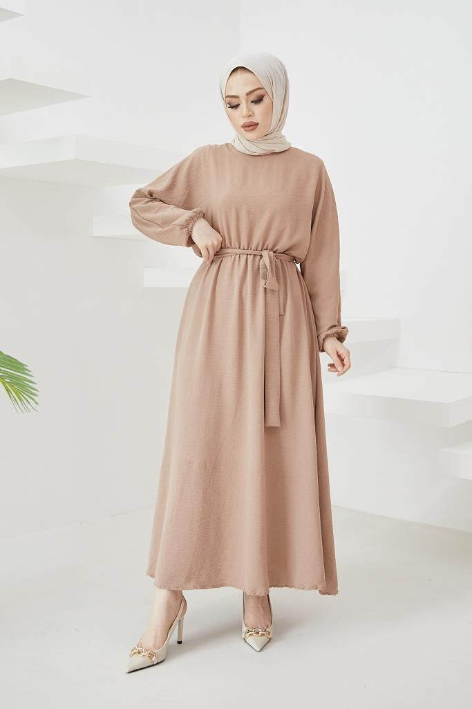 BNG Women Aerobin Hijab Dress Beige - Clermont