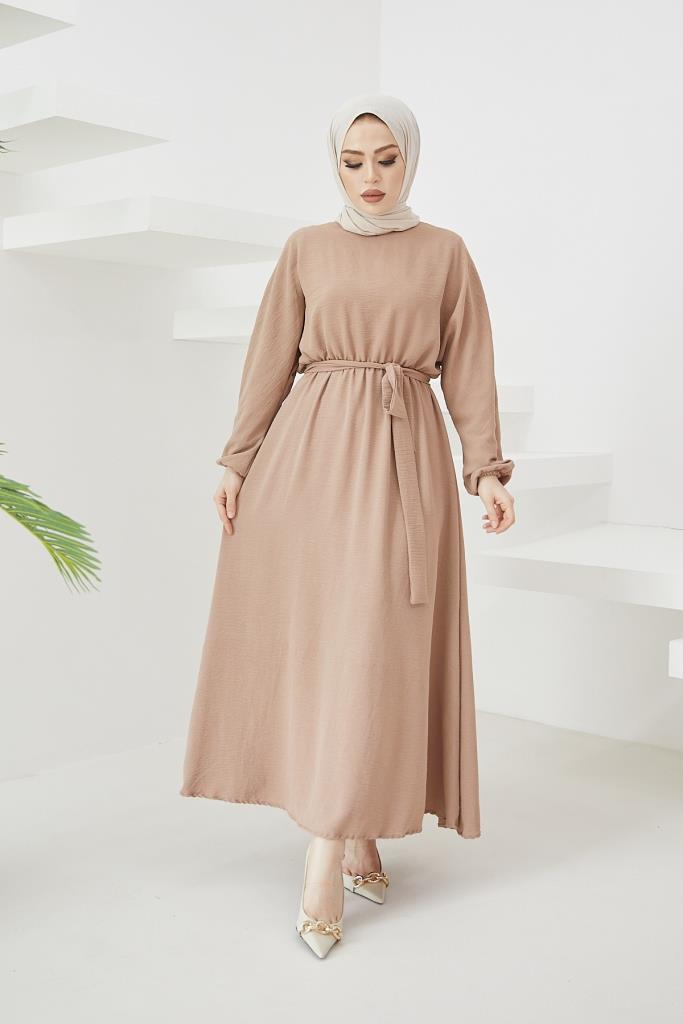 BNG Women Aerobin Hijab Dress Beige - Clermont