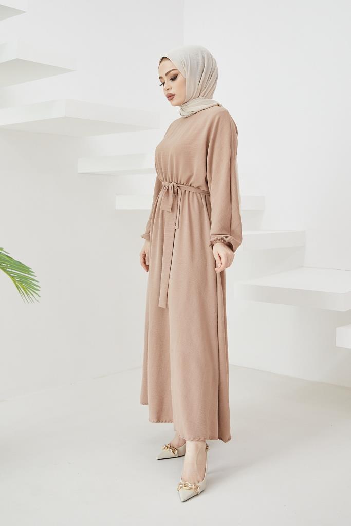 BNG Women Aerobin Hijab Dress Beige - Clermont