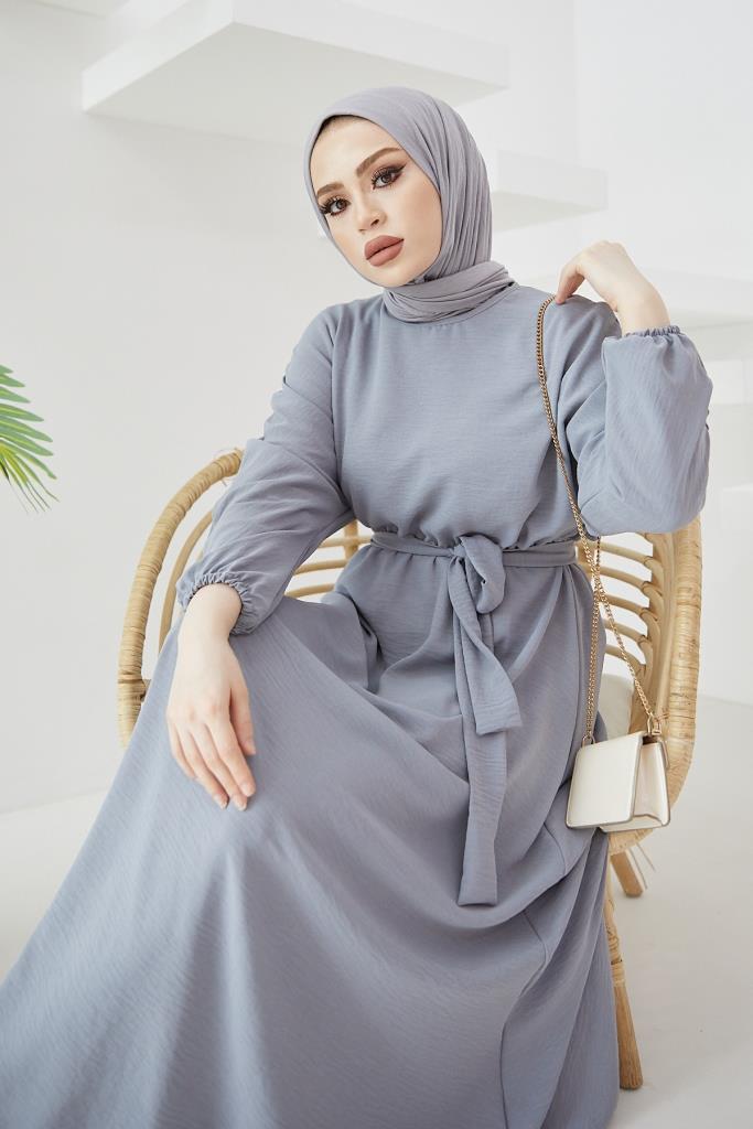 BNG Women Aerobin Hijab Dress Gray - Clermont