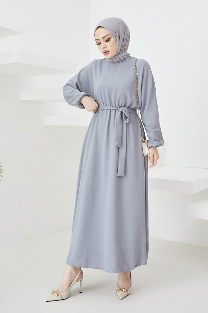 BNG Women Aerobin Hijab Dress Gray - Clermont