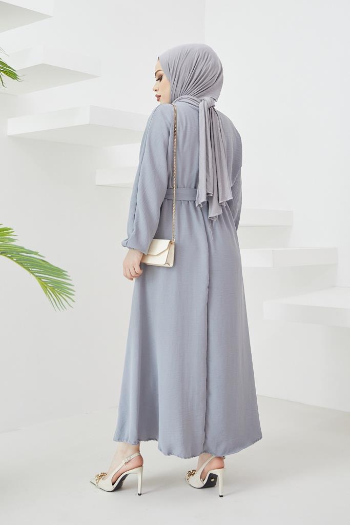 BNG Women Aerobin Hijab Dress Gray - Clermont