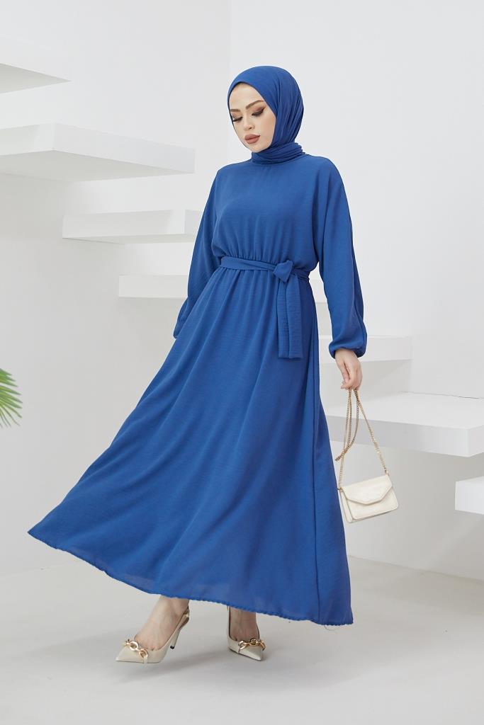 BNG Women Aerobin Hijab Dress Indigo - Clermont