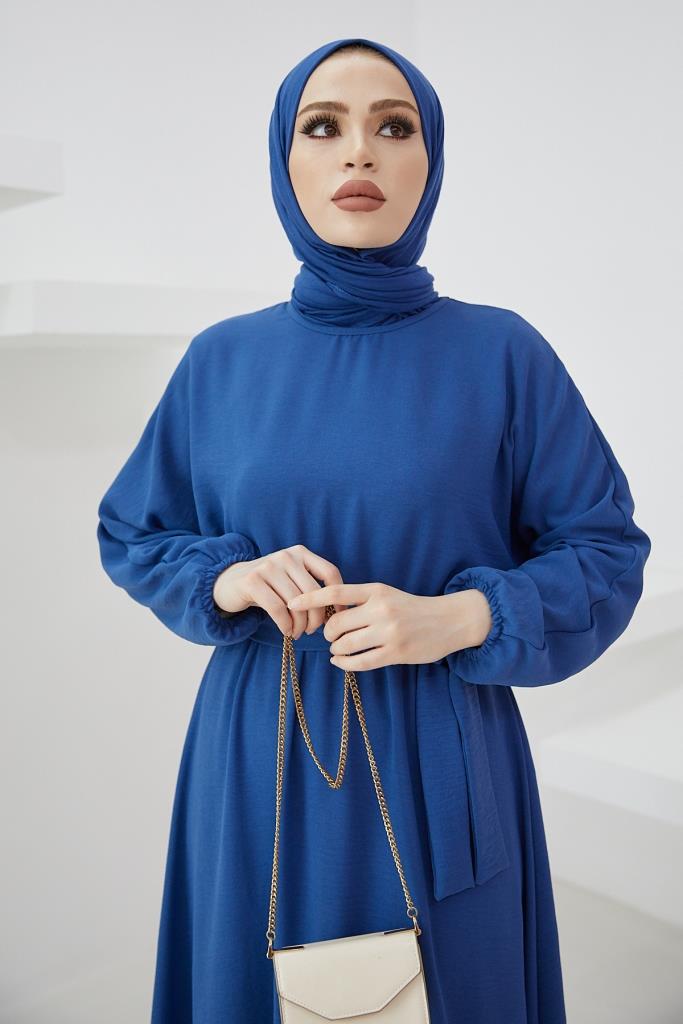 BNG Women Aerobin Hijab Dress Indigo - Clermont