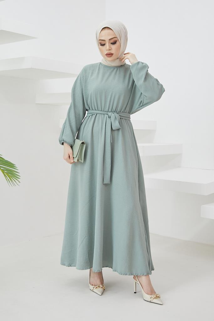 BNG Women Aerobin Hijab Dress Mint - Clermont
