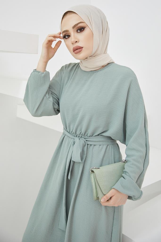 BNG Women Aerobin Hijab Dress Mint - Clermont