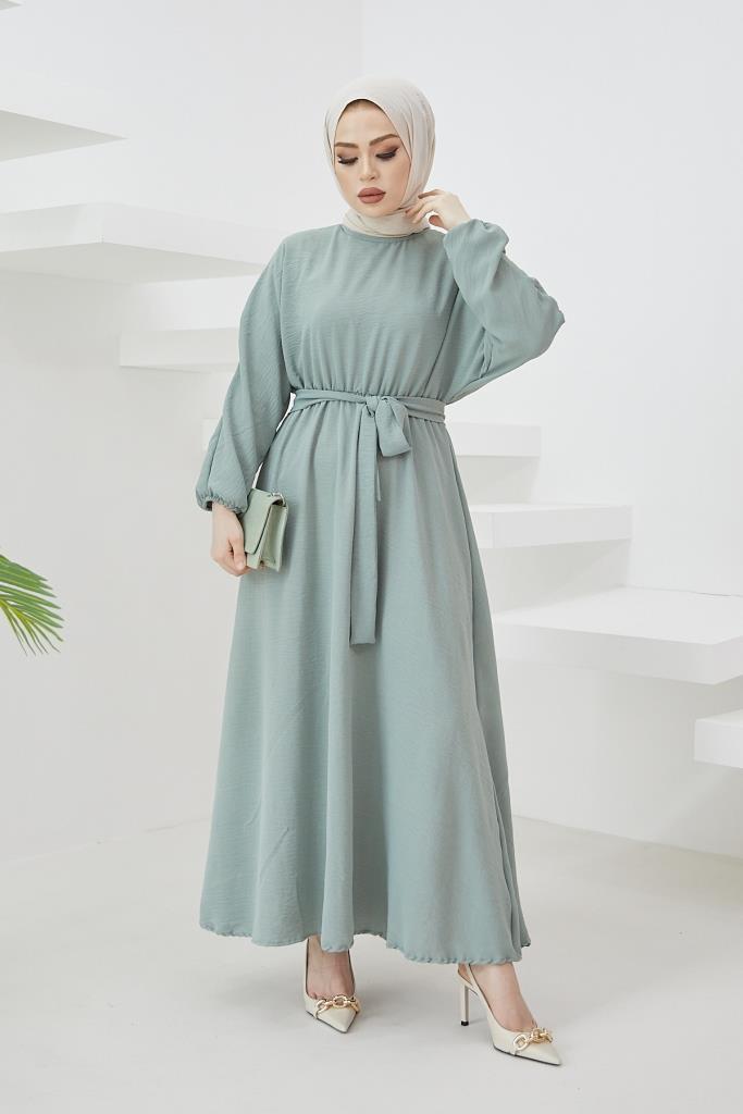 BNG Women Aerobin Hijab Dress Mint - Clermont