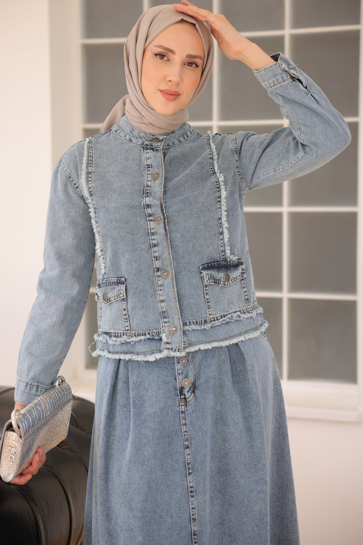 BNG Women Skirt Suit Blue - Clermont