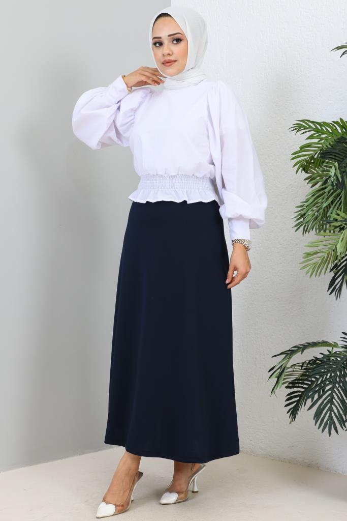 BNG Women Mevlana Modest Skirt Navy Blue - Clermont