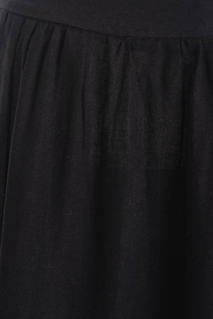 BSL Women 100% Linen Midi Skirt - Oradea