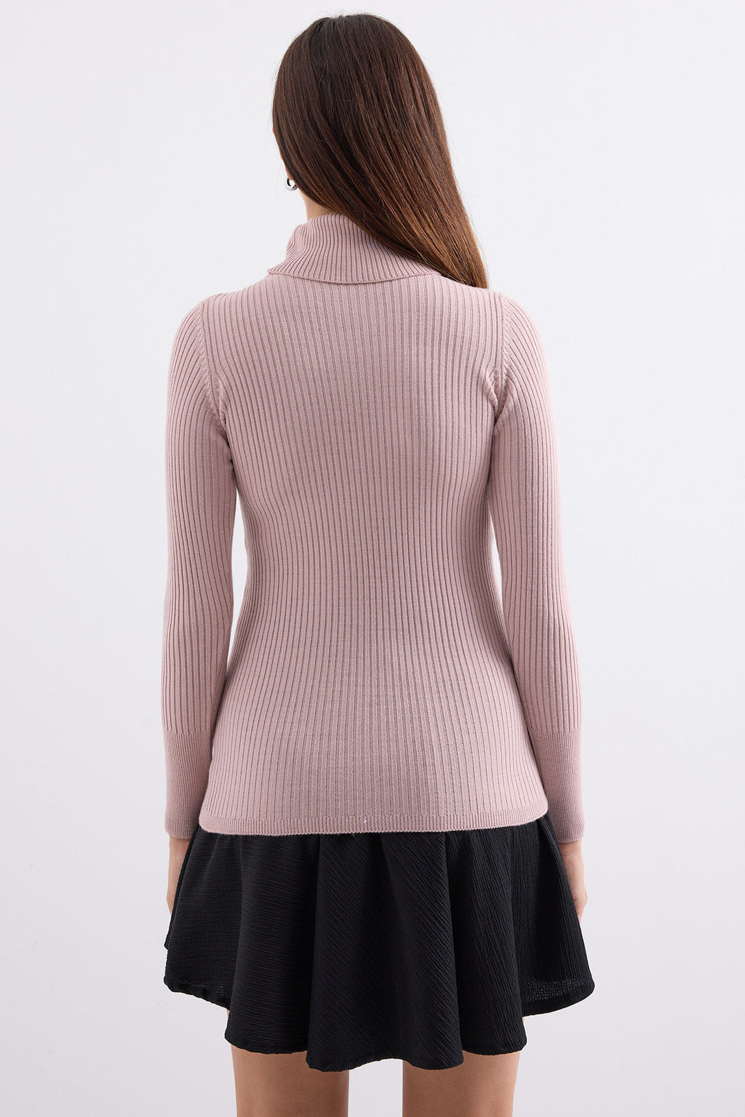 BGD Women Fisherman Collar Sweater - Pink - Avondale