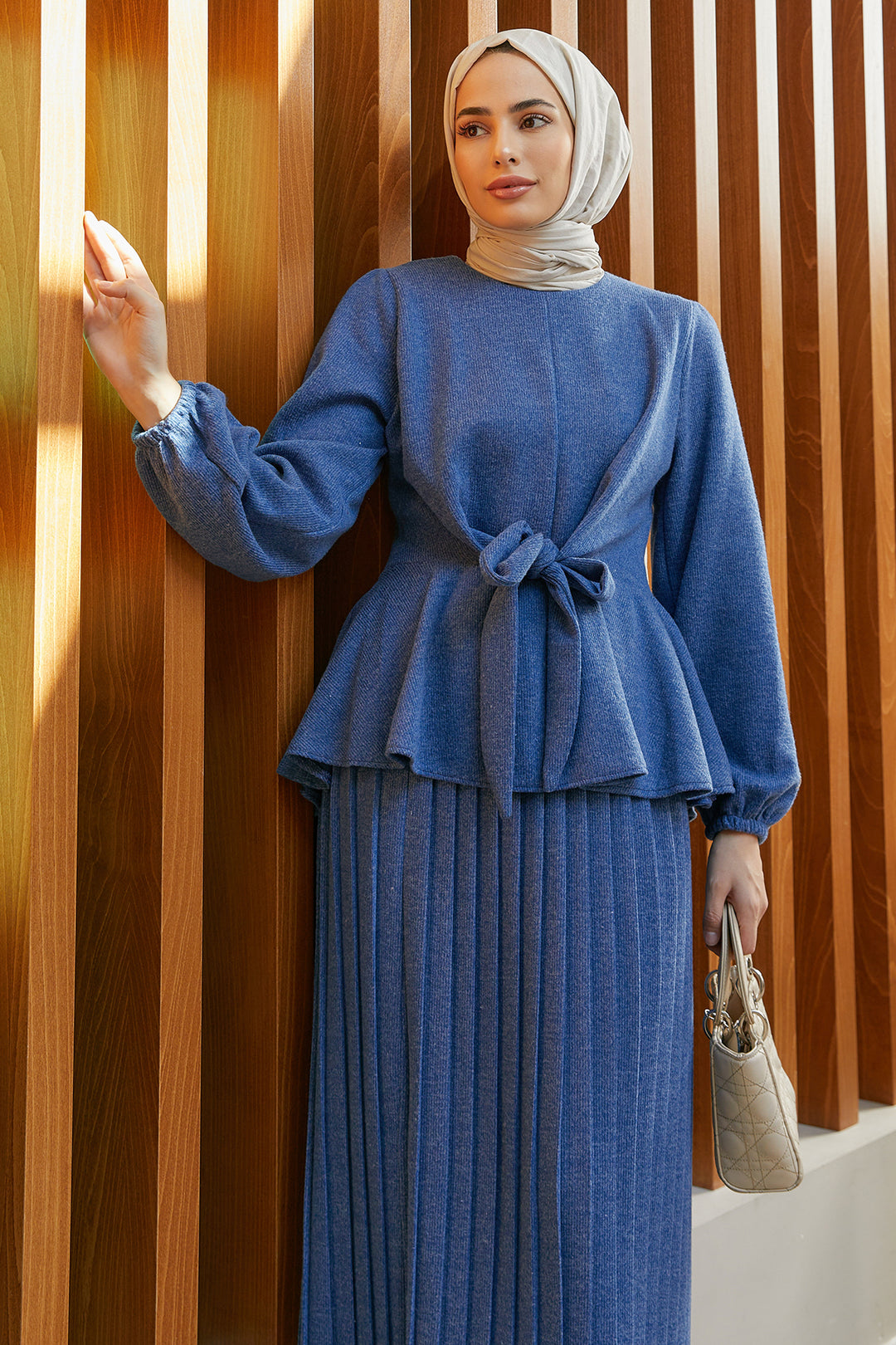 ZRF Women Skirted Knit Set - Indigo - Gloucester