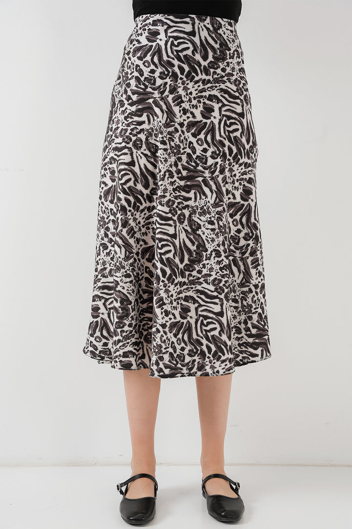 BGD Women Satin Skirt - Beige - Honolulu
