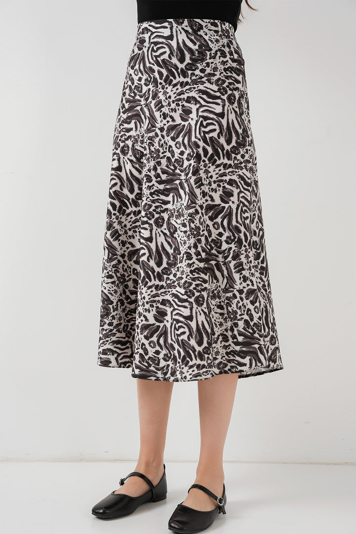 BGD Women Satin Skirt - Beige - Honolulu