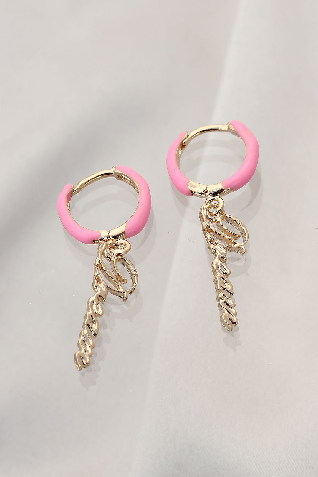 EBJ Pink Dream (Dream) Written Steel Earring - Hot Springs