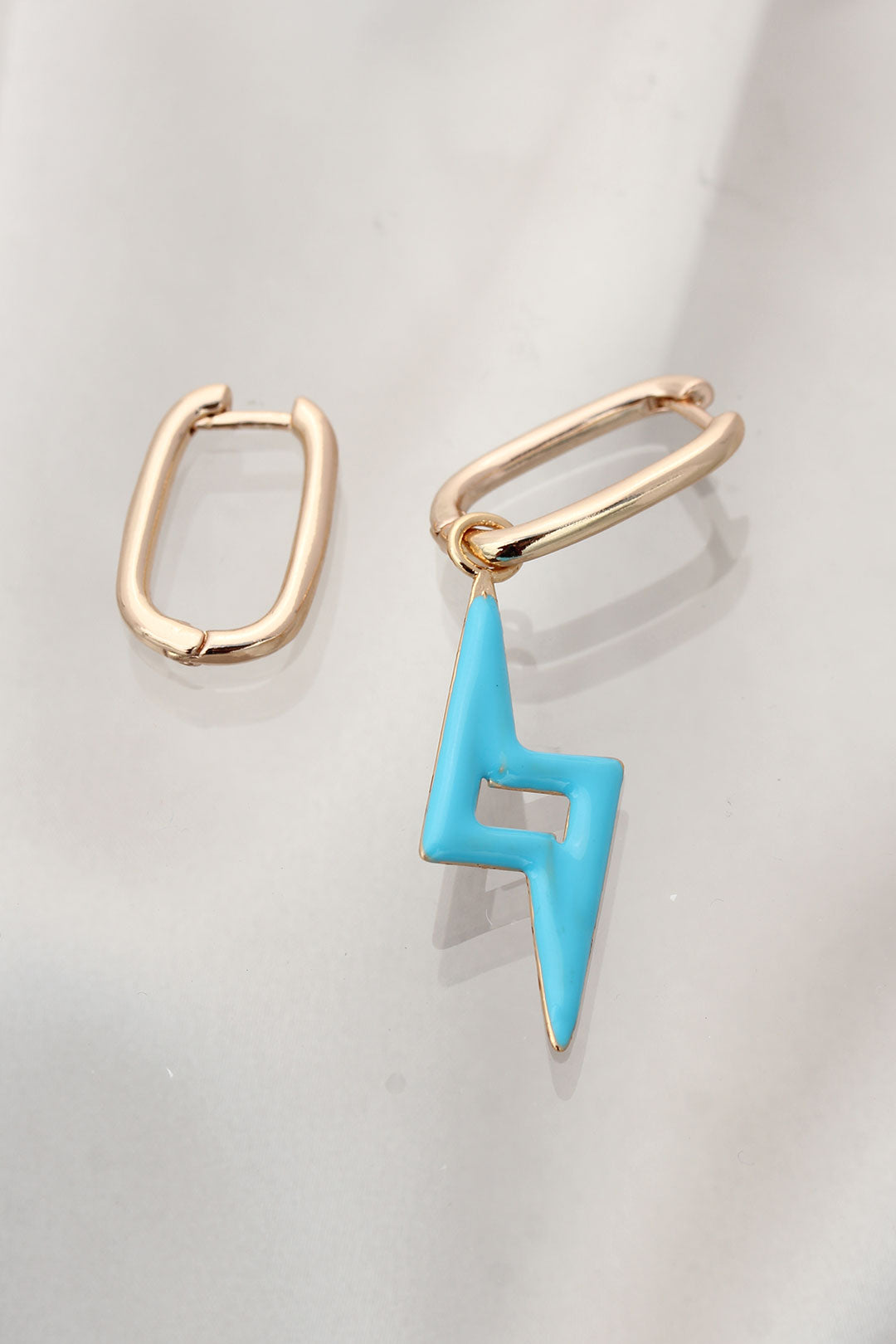 EBJ Blue Lightning Model Steel Earring - Irákleio