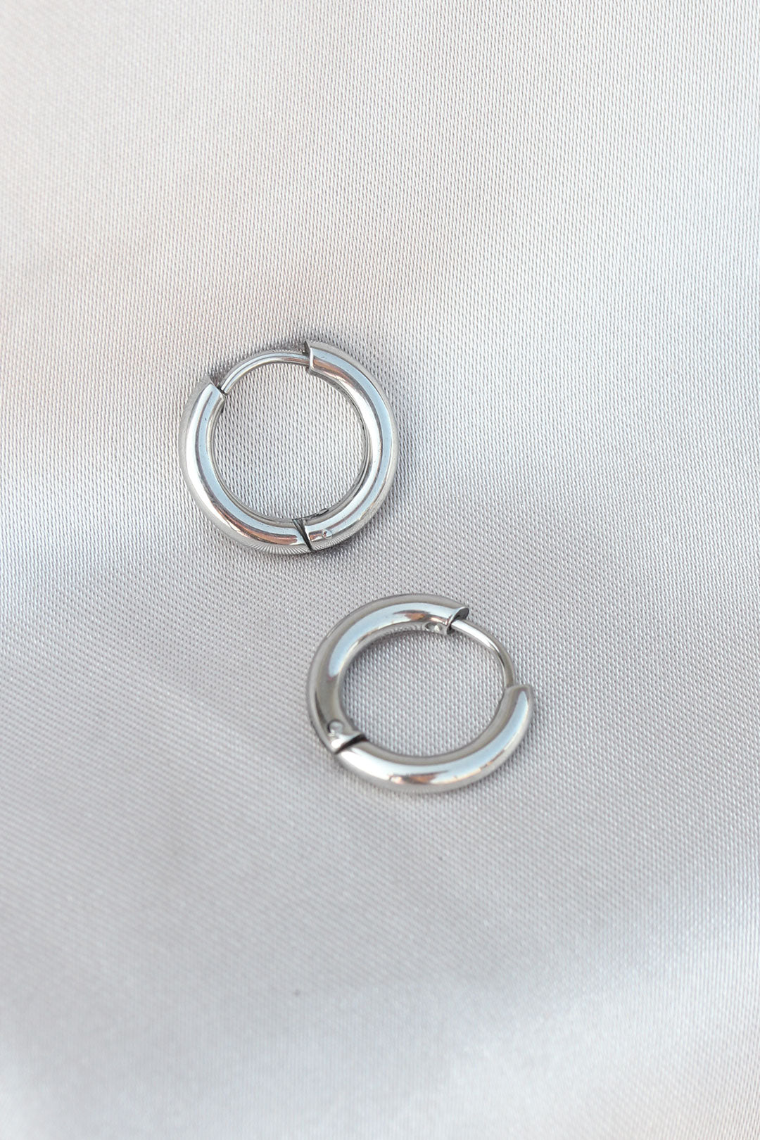 EBJ Silver Color Ring Model Men's Earring - Ciudad de Huajuapam de León