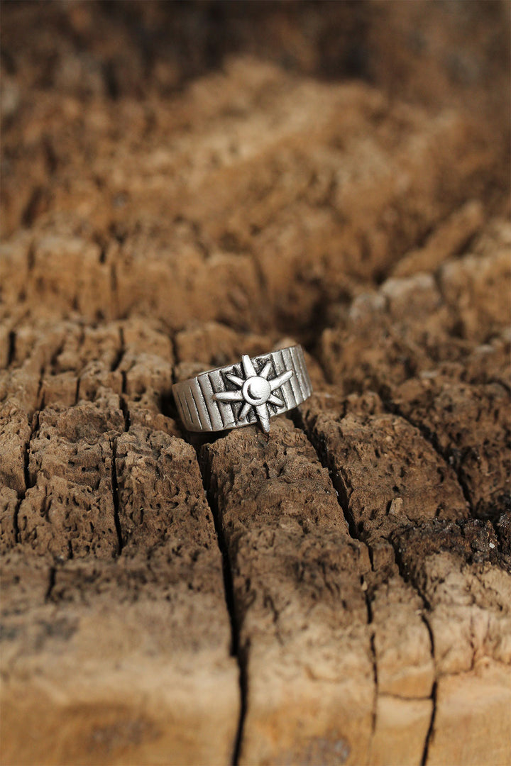 EBJ Adjustable Women's Ring with Authentic North Star Design - Fountainebleau