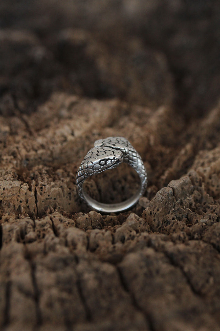 EBJ Snake Designed Adjustable Men's Ring - Ciudad Lerdo