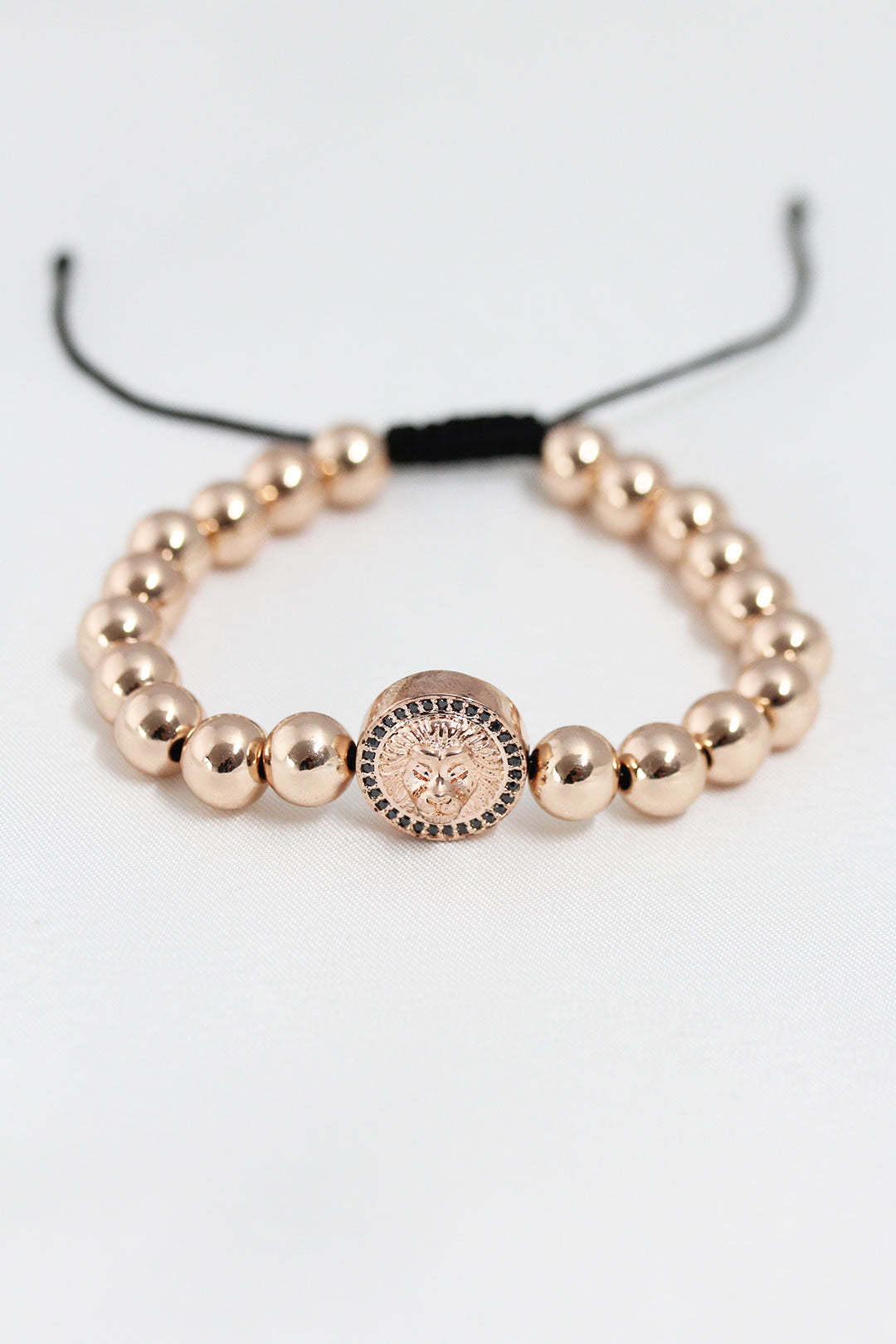 EBJ Rose Gold Stainless Steel Zirconia Object Bracelet with Lift - Bietigheim-Bissingen