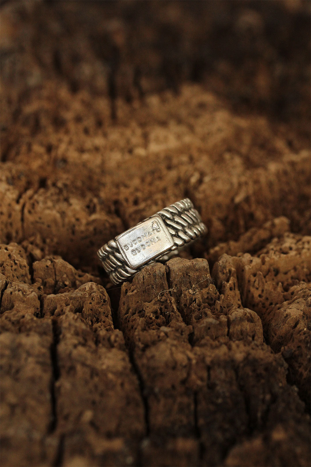 EBJ Adjustable Written Men's Ring - Sarcelles