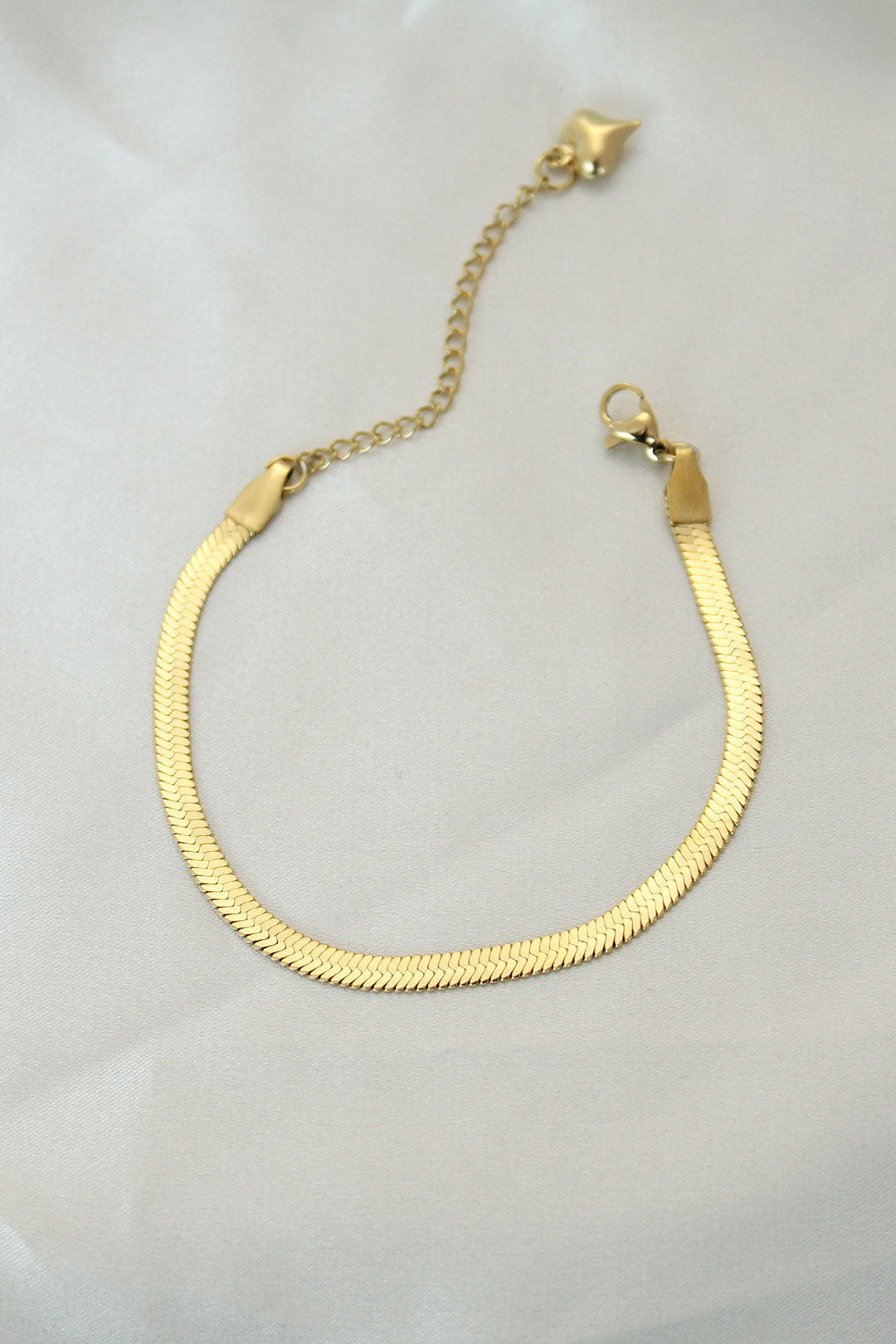 EBJ 316L Steel Gold Color Italian Chain Bracelet - Dothan