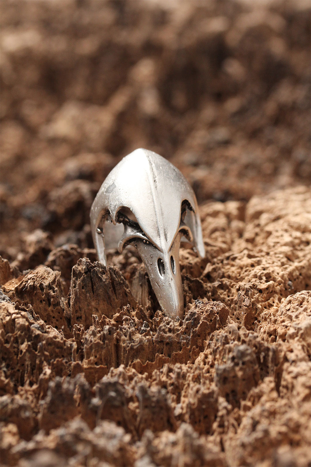 EBJ Crow Nose Shaped Adjustable Ring - Mason