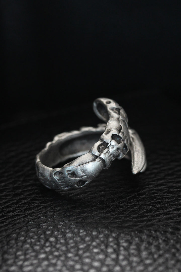 EBJ Adjustable Skull Claw Model Men's Ring - State College